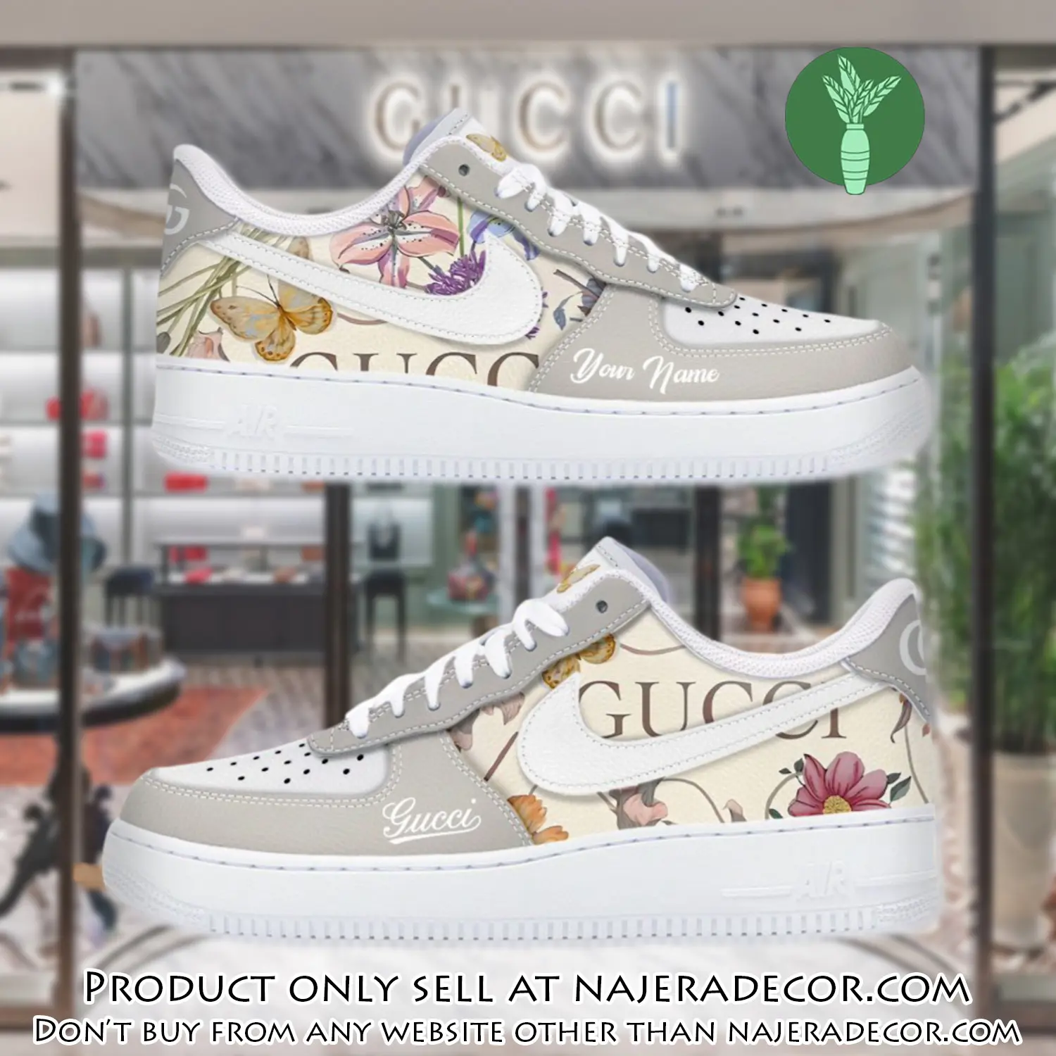Personalized gucci luxury air force 1 sneakers limited af1 shoes oaf1012 njr1536470